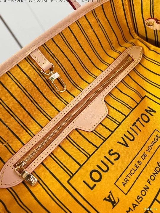 Louis Inside MM-31*28*14cm Bandoulière Out Vuitton Neverfull 0722